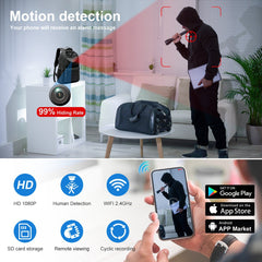 Waterproof Large Capacity Backpack WiFi Hidden Camera