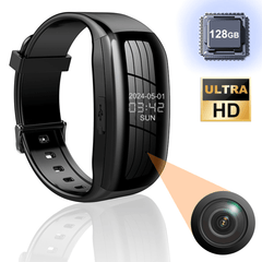 Smart Voice-Control Spy Watch with Hidden Camera