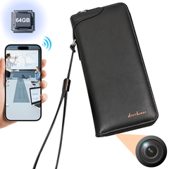 WiFi Hidden Camera Wallet