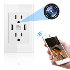 WiFi IP Wall Outlet Camera