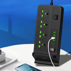 WiFi Hidden Camera Power Strip with Wireless Charging