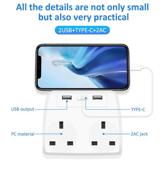 WiFi Hidden Camera UK Wireless Socket with USB Ports