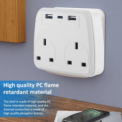 WiFi Hidden Camera UK Wireless Socket with USB Ports