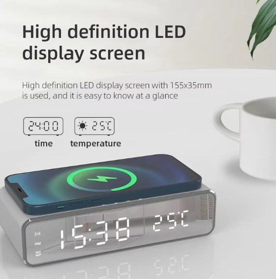 WiFi LED Clock with Hidden Camera