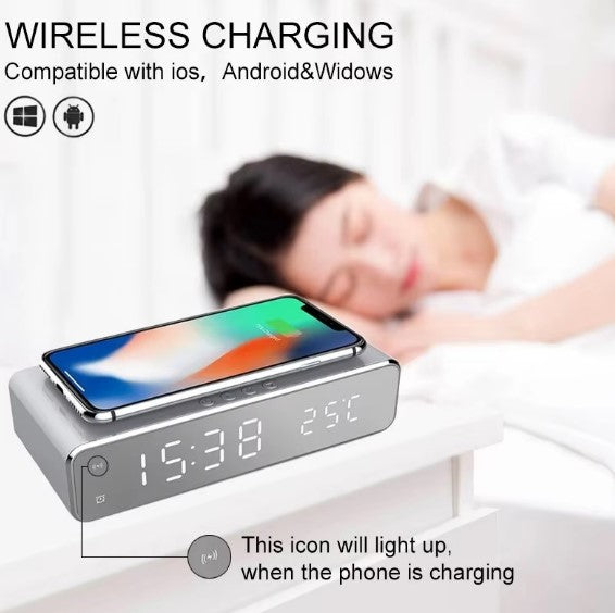 WiFi LED Clock with Hidden Camera