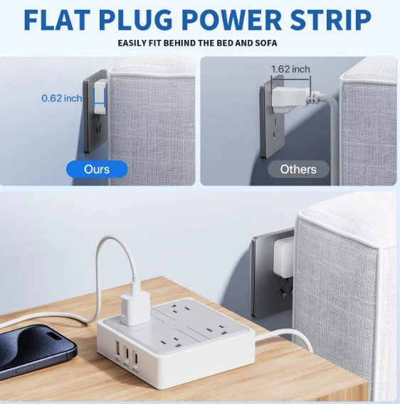 WiFi Power Strip with Hidden Camera