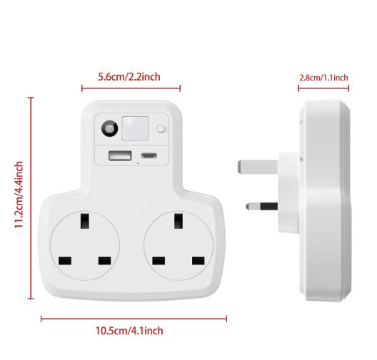 WiFi Wall Socket with Hidden Camera