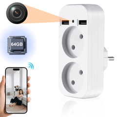 WiFi Hidden Camera European USB Socket Converter