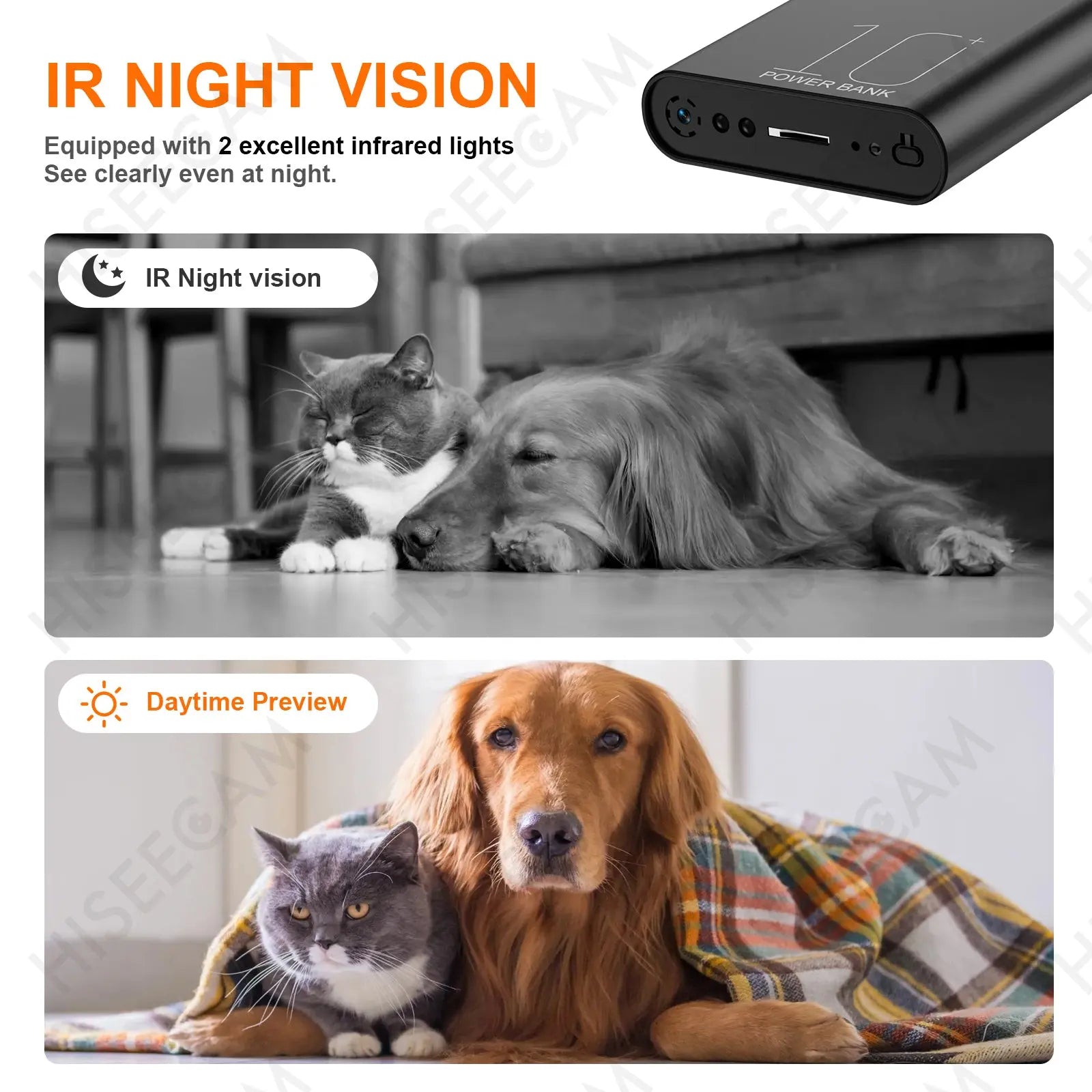 Power Bank WiFi Hidden Camera - HiSeeCam