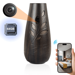 WiFi Hidden Camera Leaf Design Automatic Scent Diffuser