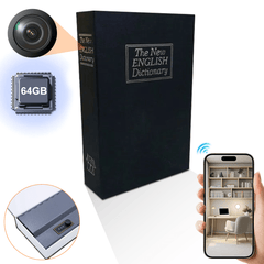 WiFi Hidden Camera in Book-Style Safe