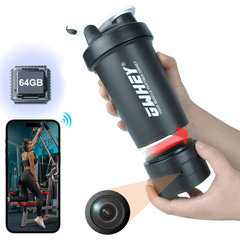 Protein Shaker Bottle WiFi Hidden Camera