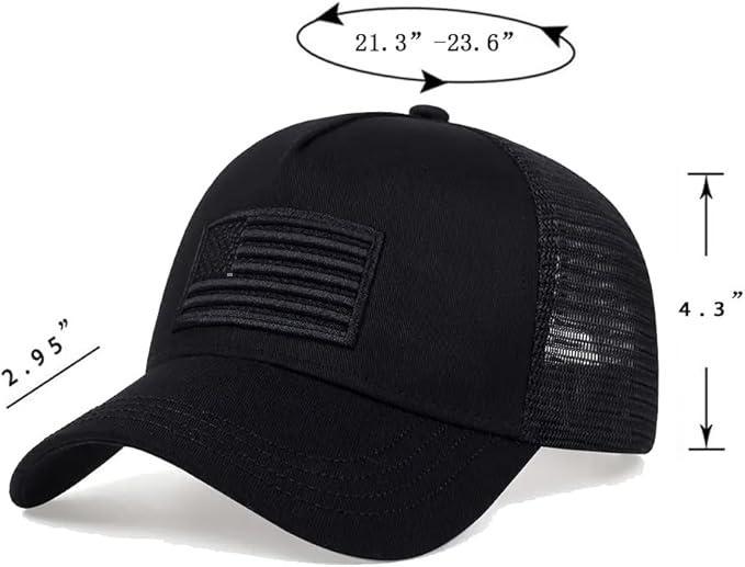 WiFi Hidden Camera Flag Baseball Cap