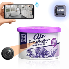 Solid Air Freshener WiFi Hidden Camera