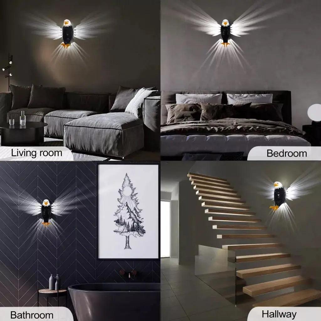 Eagle Wall Lamp WiFi Hidden Camera