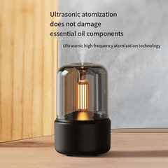 WiFi Hidden Camera Candlelight Aroma Diffuser