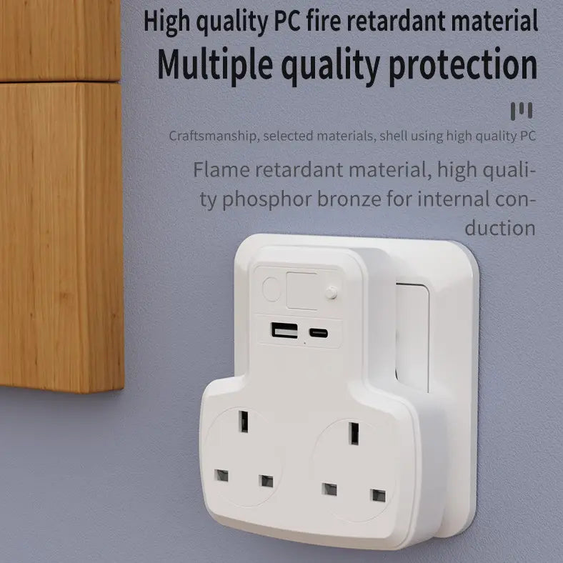 WiFi Wall Socket with Hidden Camera