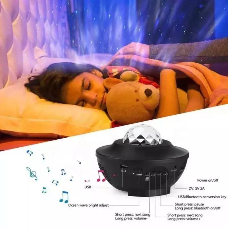 Starry Sky Bluetooth Projector WiFi Hidden Camera