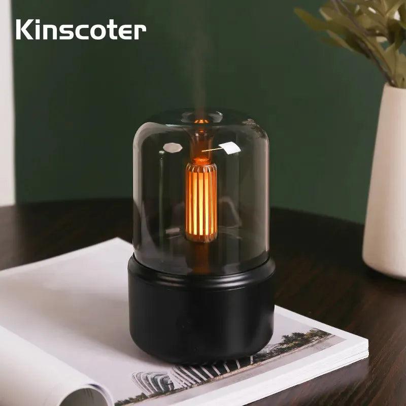 WiFi Hidden Camera Candlelight Aroma Diffuser