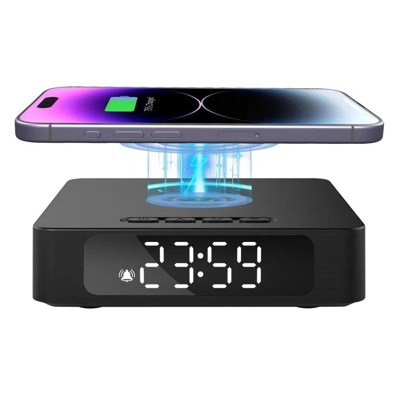 WiFi Wireless Charging Alarm Clock with Hidden Camera