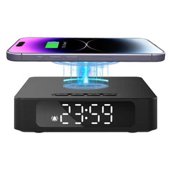 WiFi Wireless Charging Alarm Clock with Hidden Camera