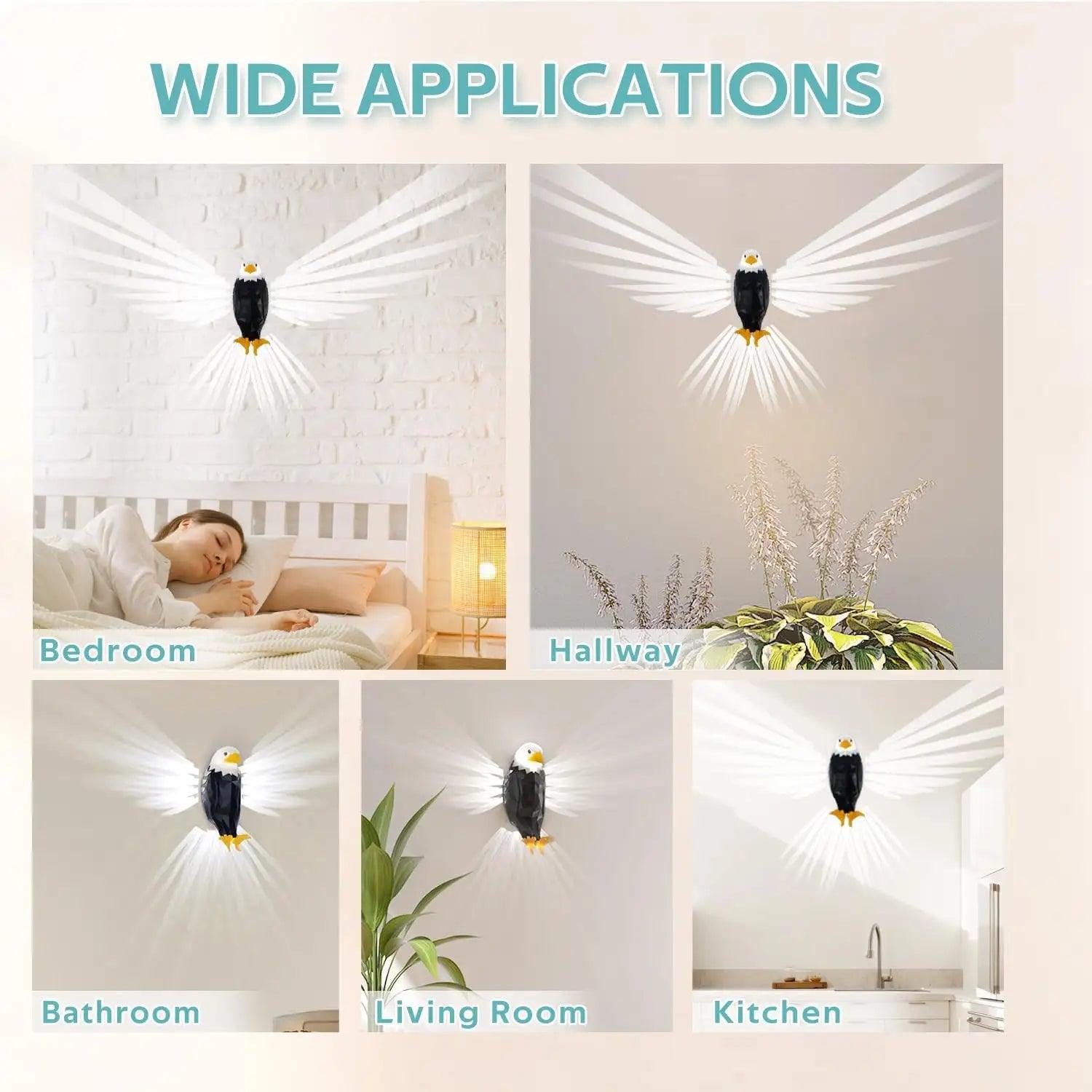 Eagle Wall Lamp WiFi Hidden Camera