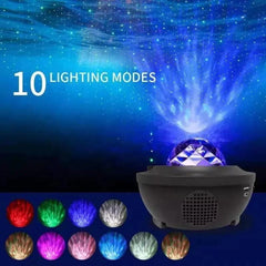 Starry Sky Bluetooth Projector WiFi Hidden Camera