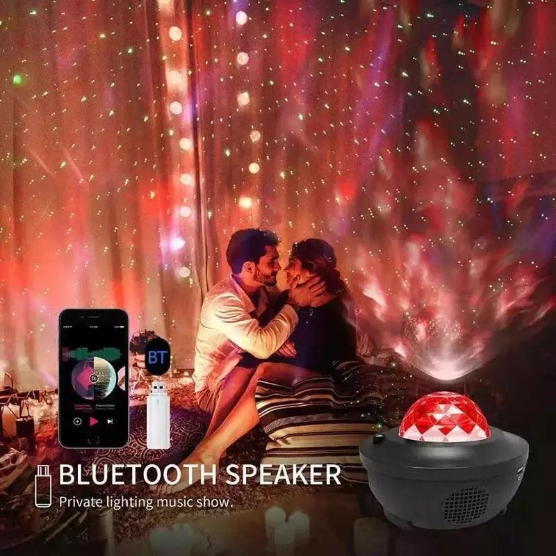 Starry Sky Bluetooth Projector WiFi Hidden Camera