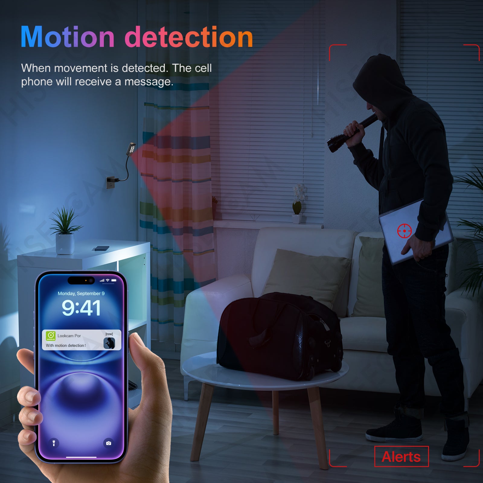 USB Night Light WiFi Hidden Camera - HiSeeCam