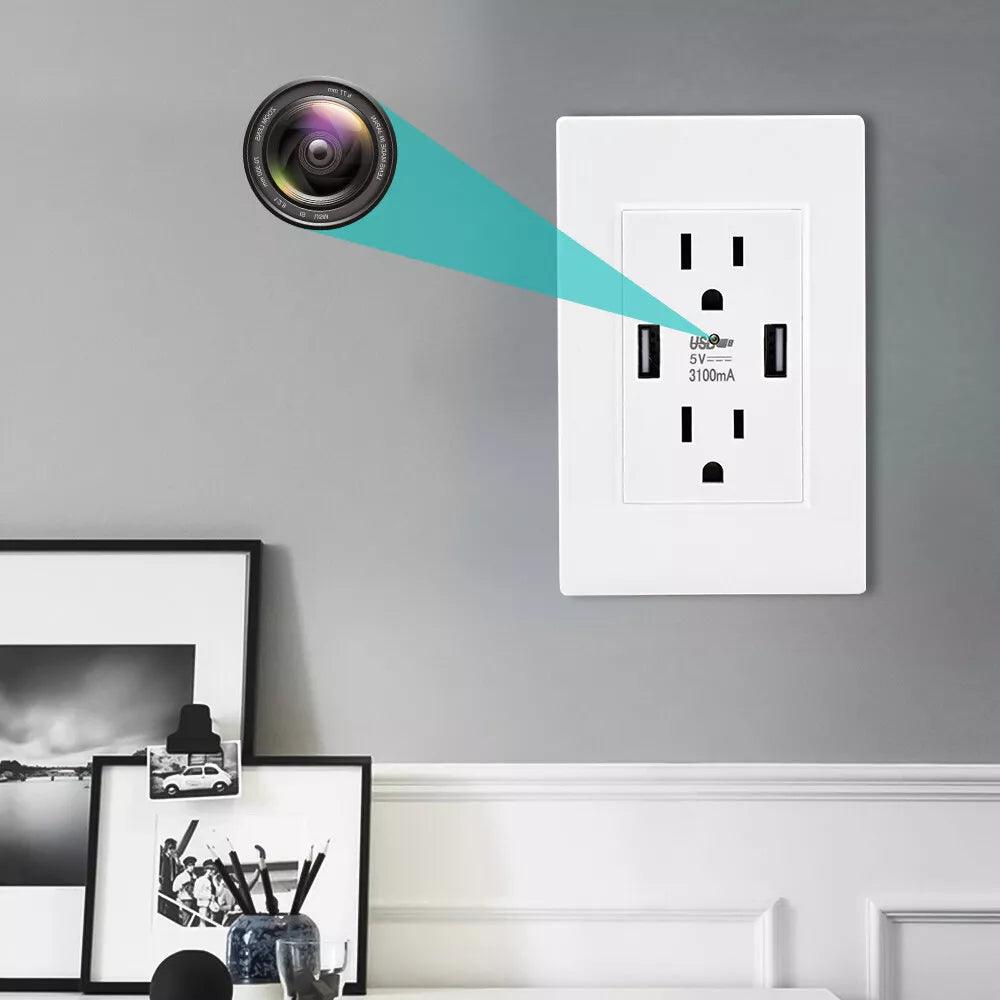 WiFi IP Wall Outlet Camera