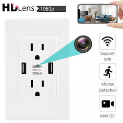 WiFi IP Wall Outlet Camera