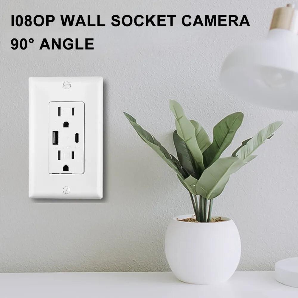 WiFi IP Wall Outlet Camera