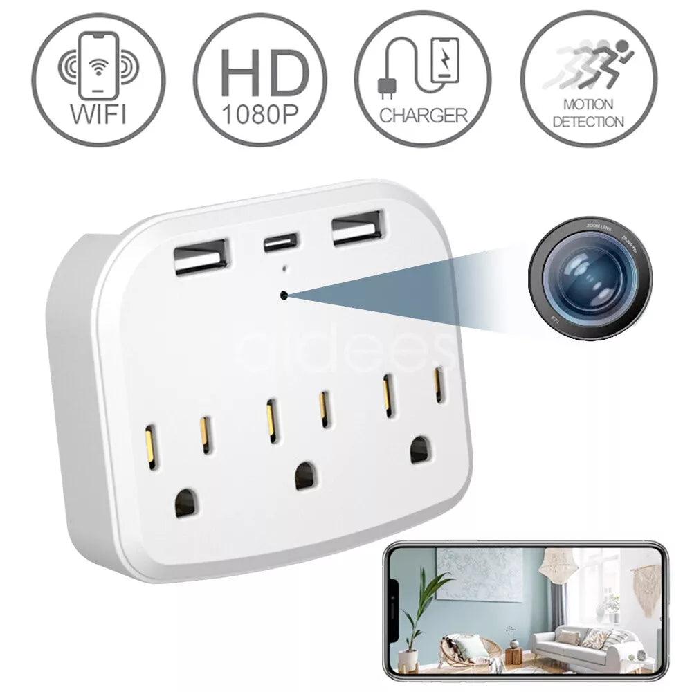 Multifunctional Socket WiFi Hidden Camera