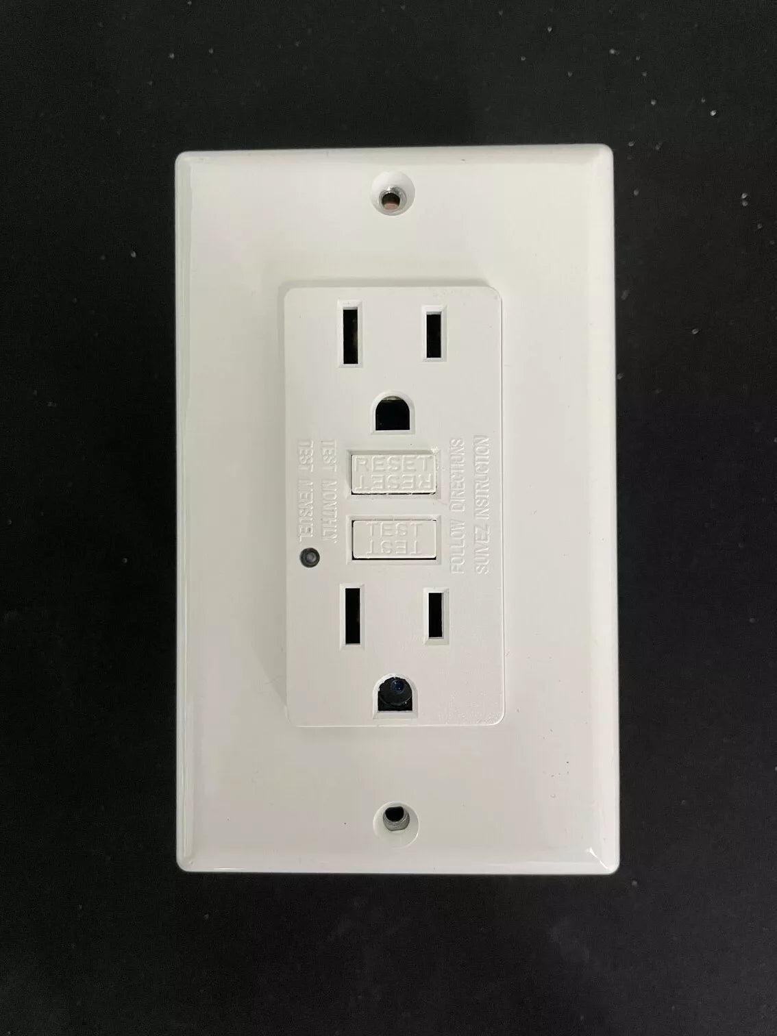 GFCI Outlet WiFi Hidden Camera