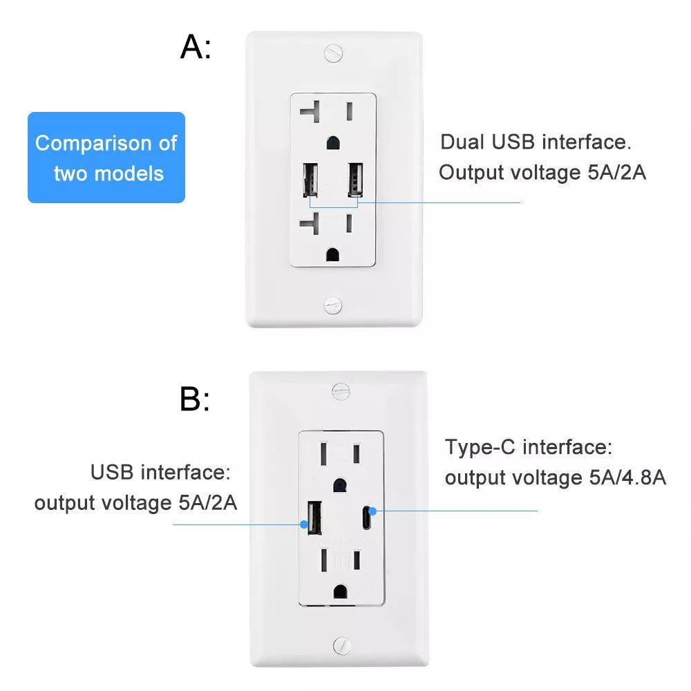 WiFi IP Wall Outlet Camera