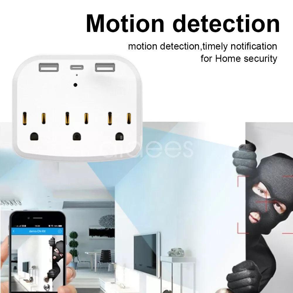 Multifunctional Socket WiFi Hidden Camera