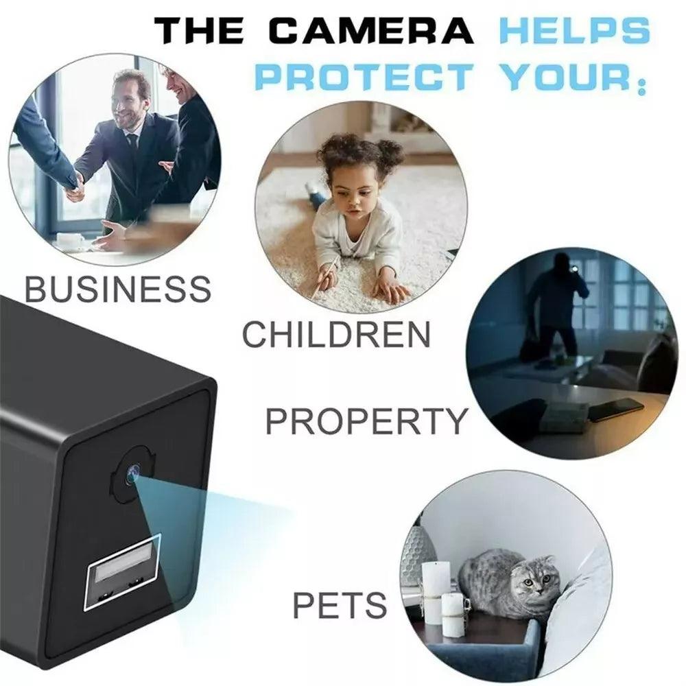 USB Charger WiFi Hidden Camera