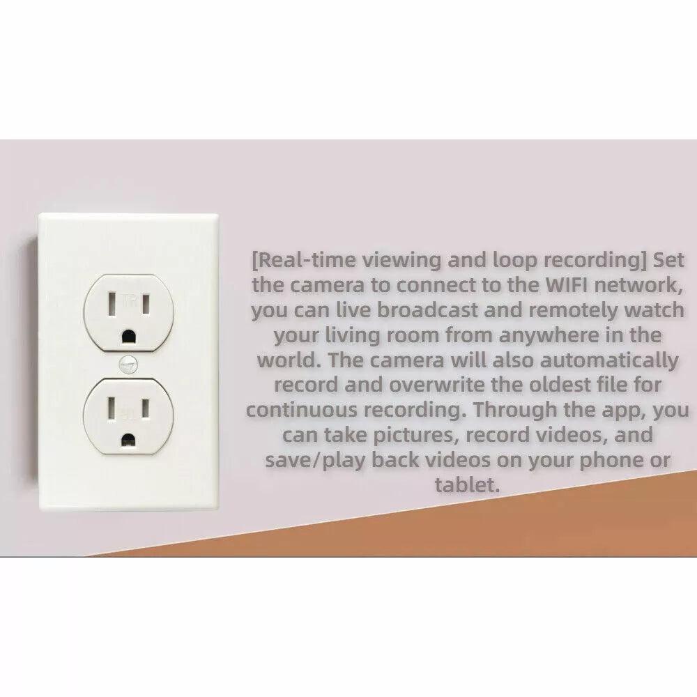 American Style Socket WiFi Hidden Camera