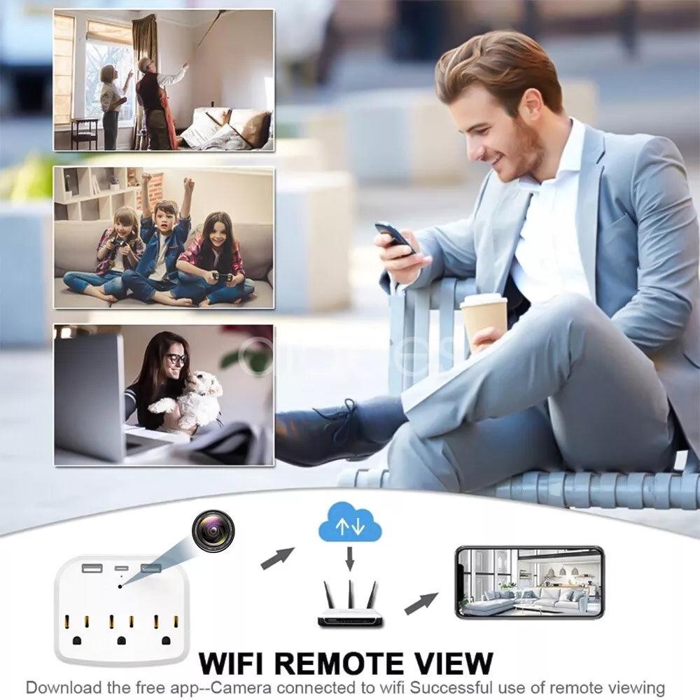 Multifunctional Socket WiFi Hidden Camera