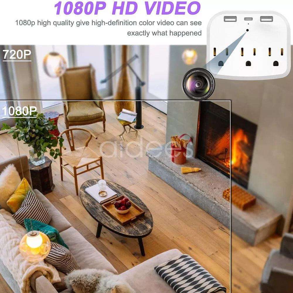 Multifunctional Socket WiFi Hidden Camera