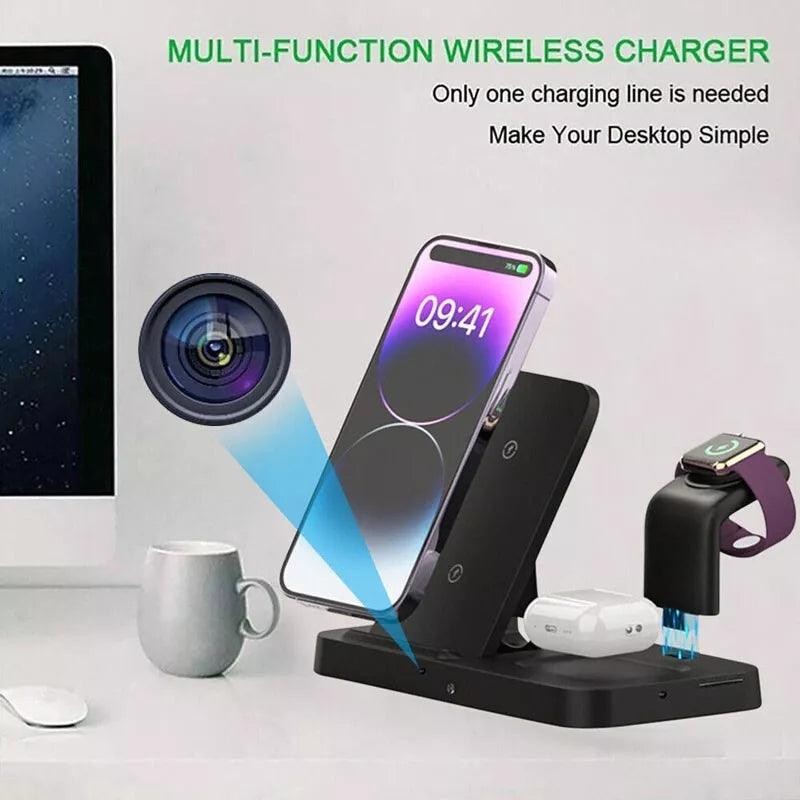 WiFi Wireless Charger Hidden Camera