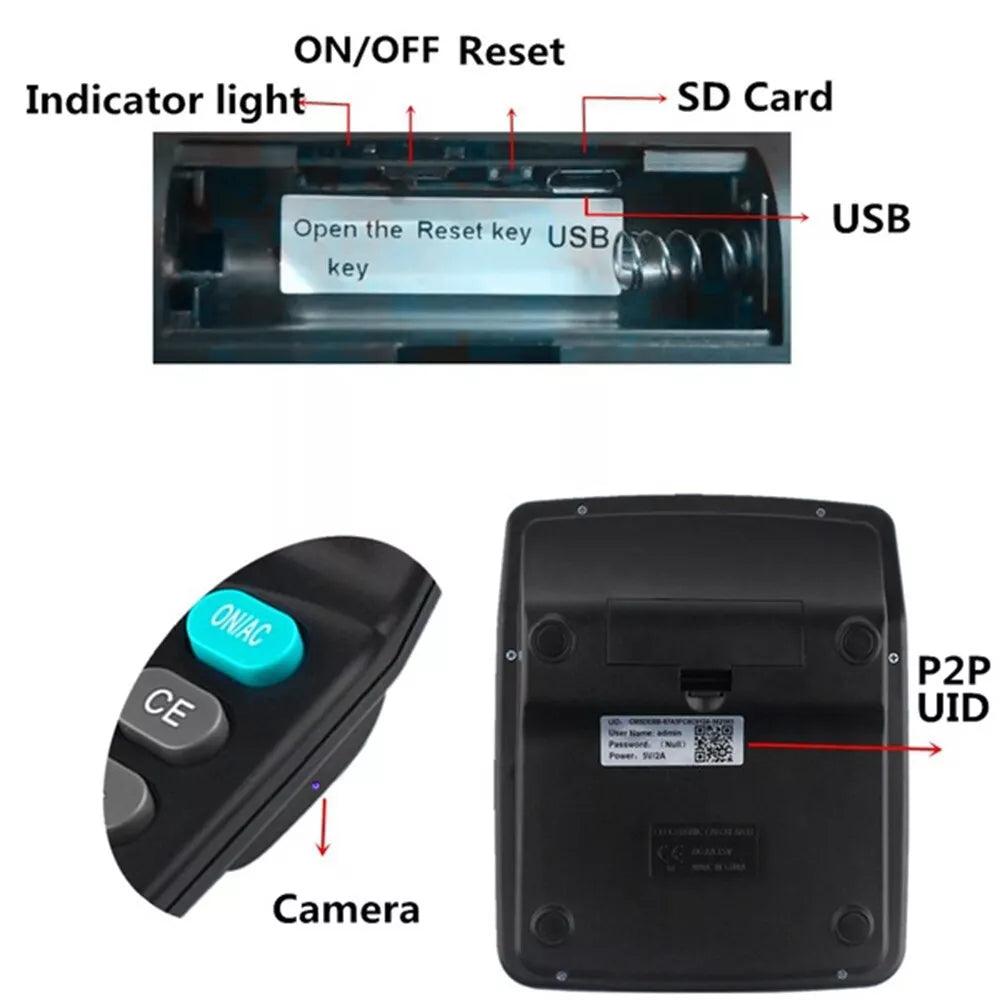 Calculator WiFi Hidden Camera